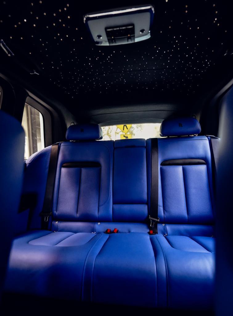 ROLLS ROYCE CULLINAN 2022 BLUE WITH STARLIGHT