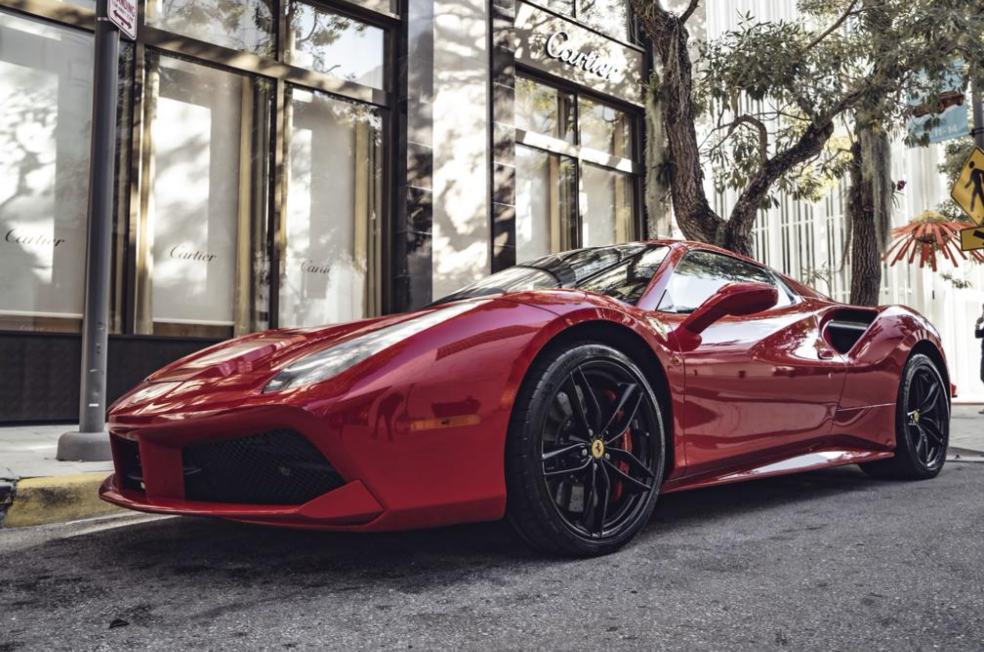 Ferrari 488 Spider—Red