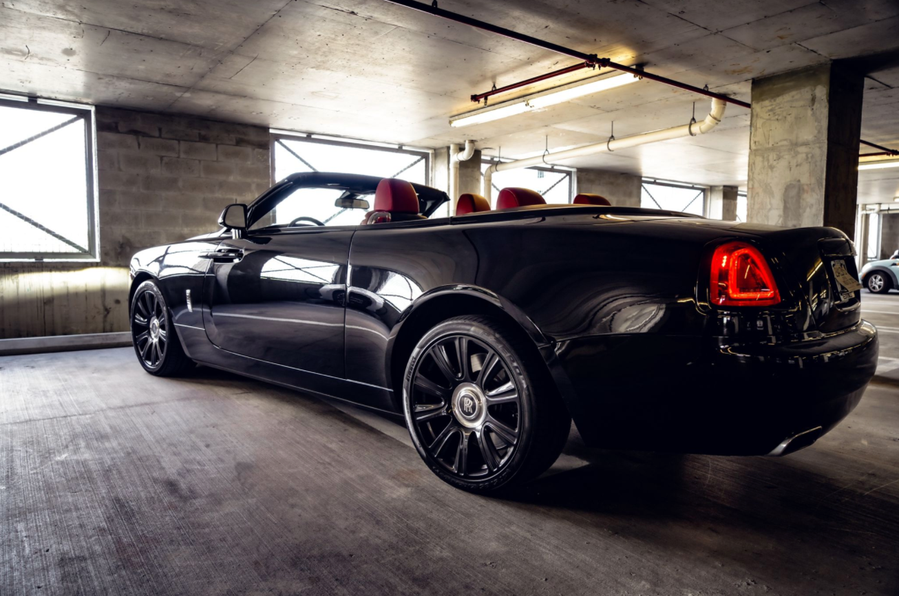 Black Rolls Royce Dawn