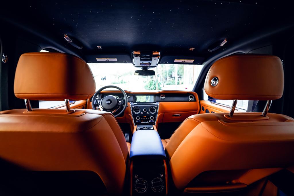 ROLLS ROYCE CULLINAN 2022 BLUE WITH STARLIGHT