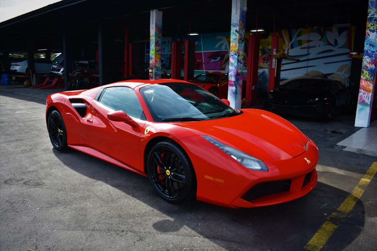 Ferrari 488 Spider—Red