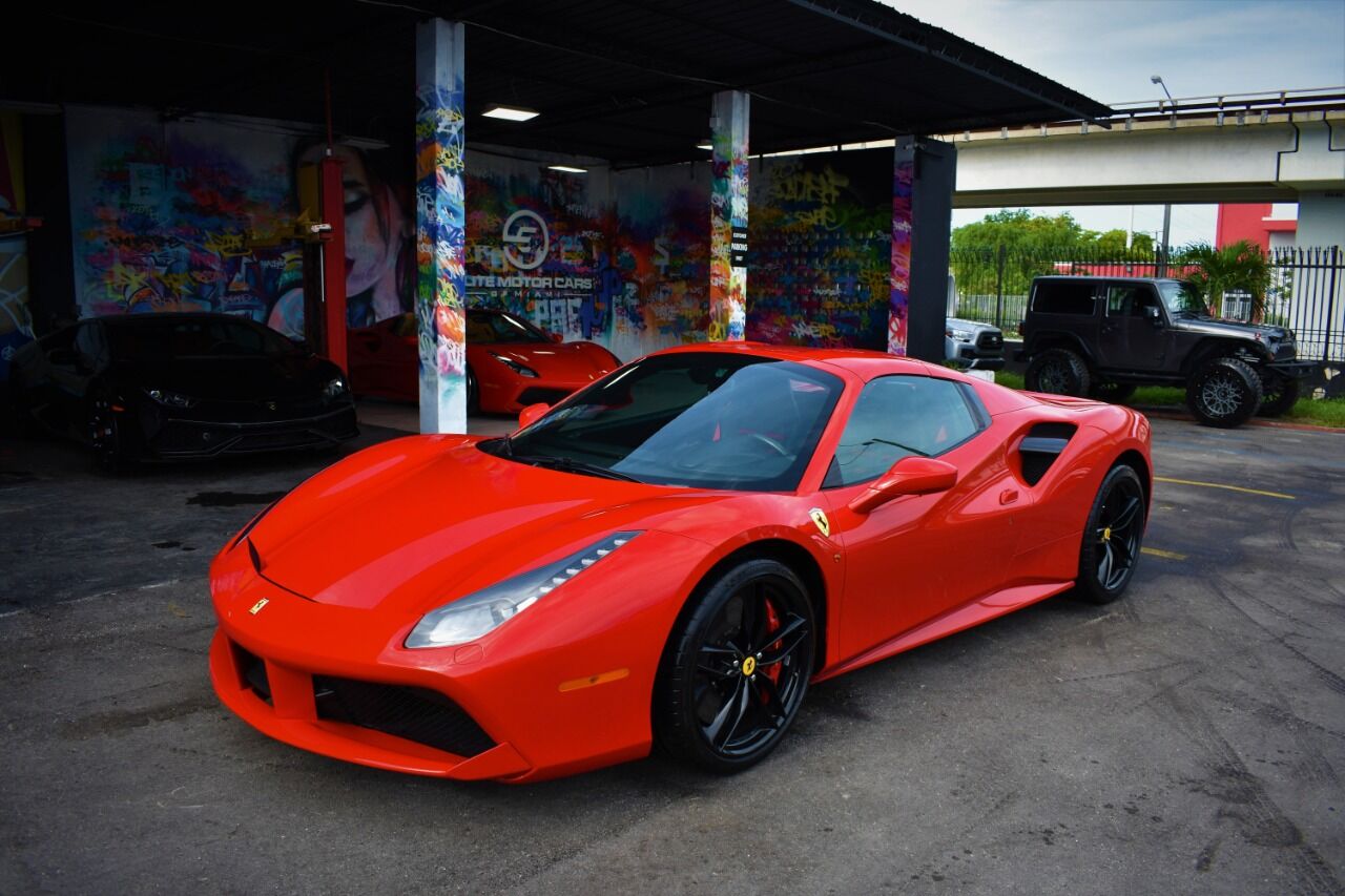 Ferrari 488 Spider—Red